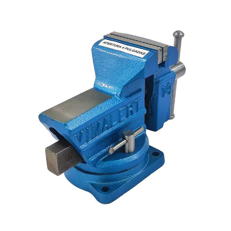 Tornillo De Banco Giratorio De 4", V14G Vimalert - Tool Ferreterías / Ferretodo - Herramientas y material de construcción.