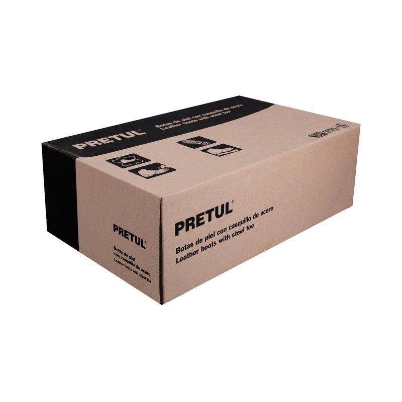 Zapato Industrial Negro 30 Con Casquillo De Acero 25995, Pretul - Tool Ferreterías / Ferretodo - Herramientas y material de construcción.