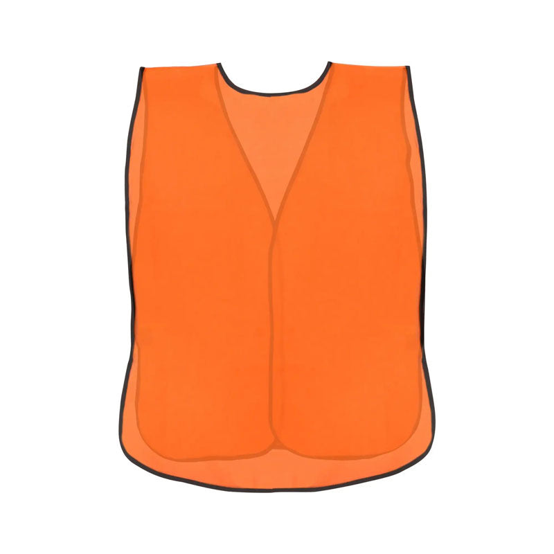 Chaleco de seguridad de malla de poliéster, naranja unitalla, 144172 Foy
