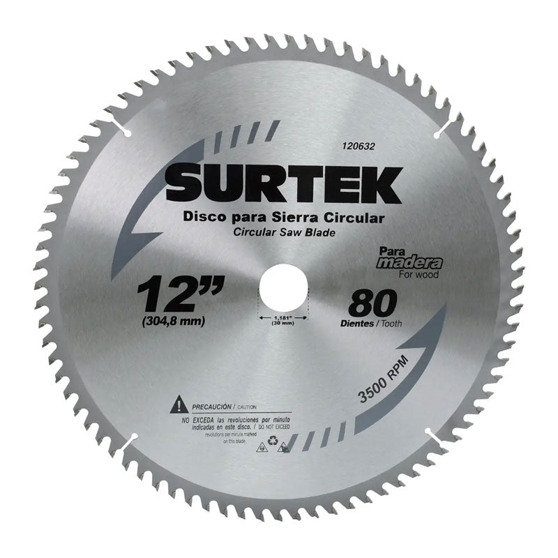 120602 disco p/sierra 7.1/4" 40 dientes surtek - Tool Ferreterías / Ferretodo - Herramientas y material de construcción.