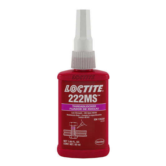 Loctite 222Ms Fijador / Sellador De Roscas De 50 Ml