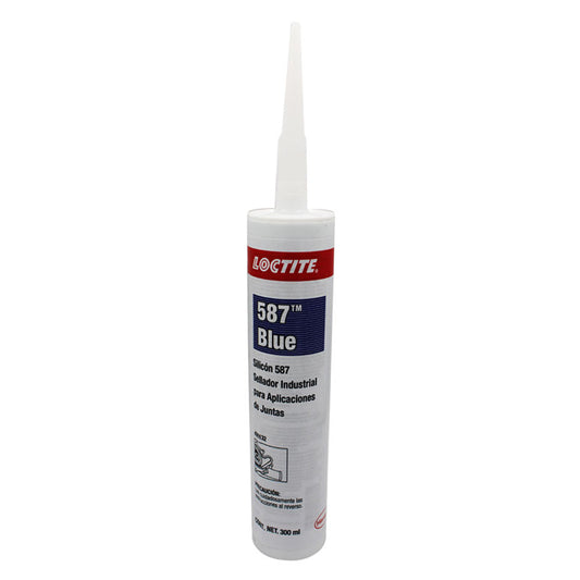 Silicon Azul 587 Sellador Industrial Para Aplicaciones De Juntas De 300 Ml, Loctite