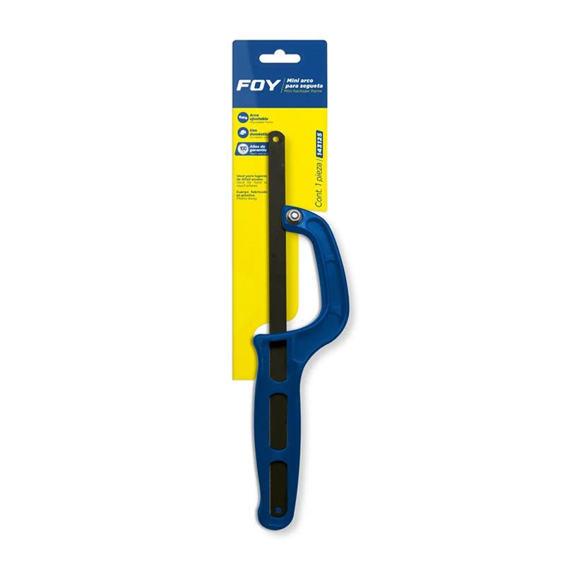 143125 mini arco de segueta plastico 12" foy - Tool Ferreterías / Ferretodo - Herramientas y material de construcción.