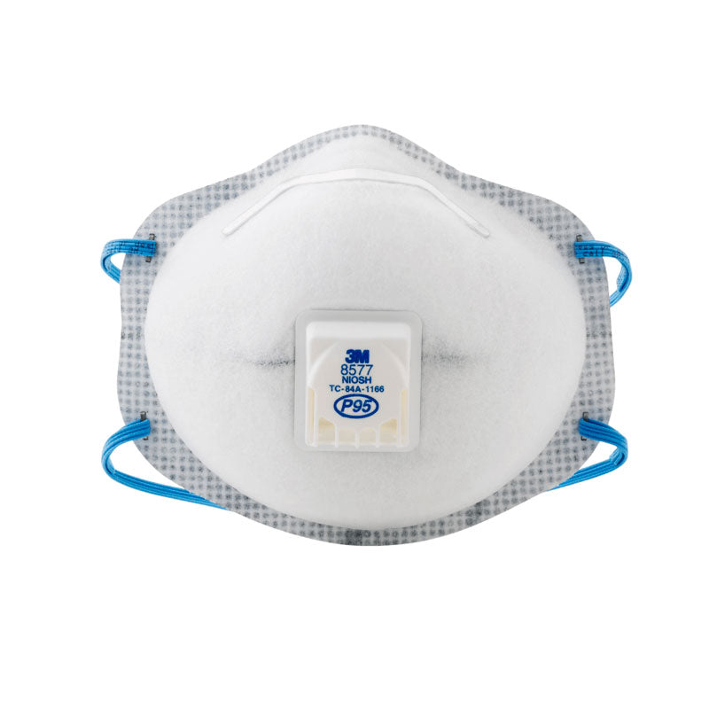 Respirador para partículas con válvula, 3M, 8577, P95