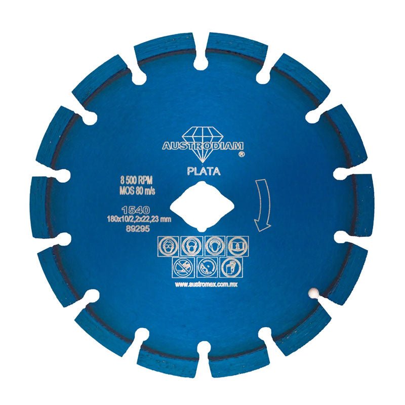 1540 Disco Diam.175x2.2x22.2 Segment.Uso Gral Aust - Tool Ferreterías / Ferretodo - Herramientas y material de construcción.