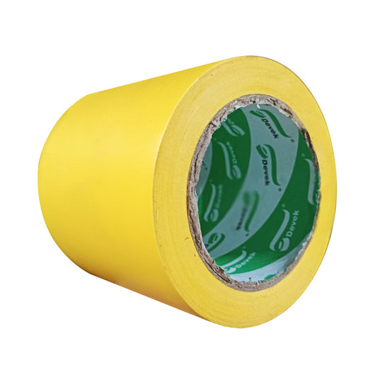 Cinta delimitadora amarilla de 101 mm x 33 mt, Devek