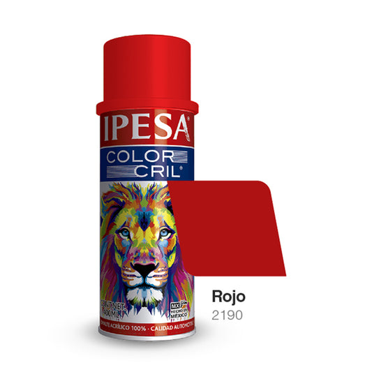 Pintura En Aerosol Color Rojo