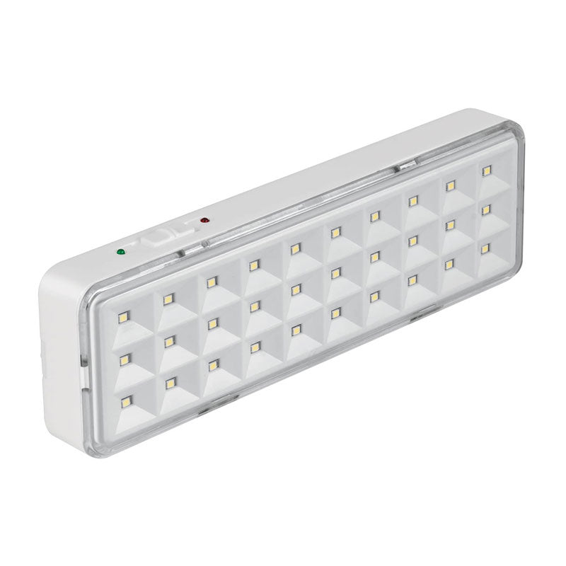 Lámpara de emergencia de 30 Leds de 220 lm, recargable, 43007 Volteck LAE 30