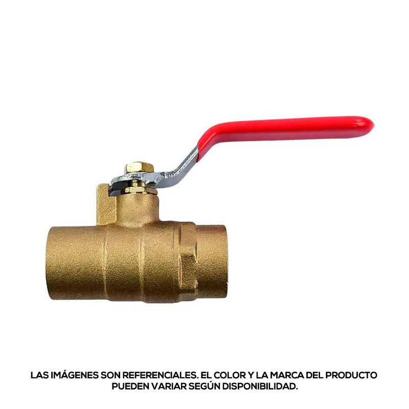 Válvula de esfera soldable de 1" 36.304