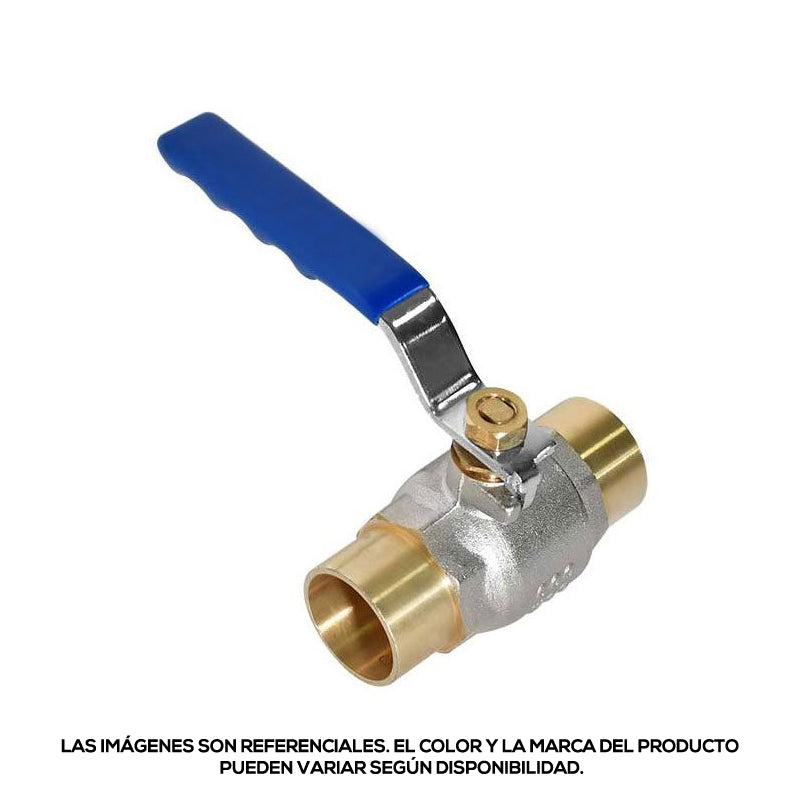 Válvula de esfera soldable de 1" 36.304
