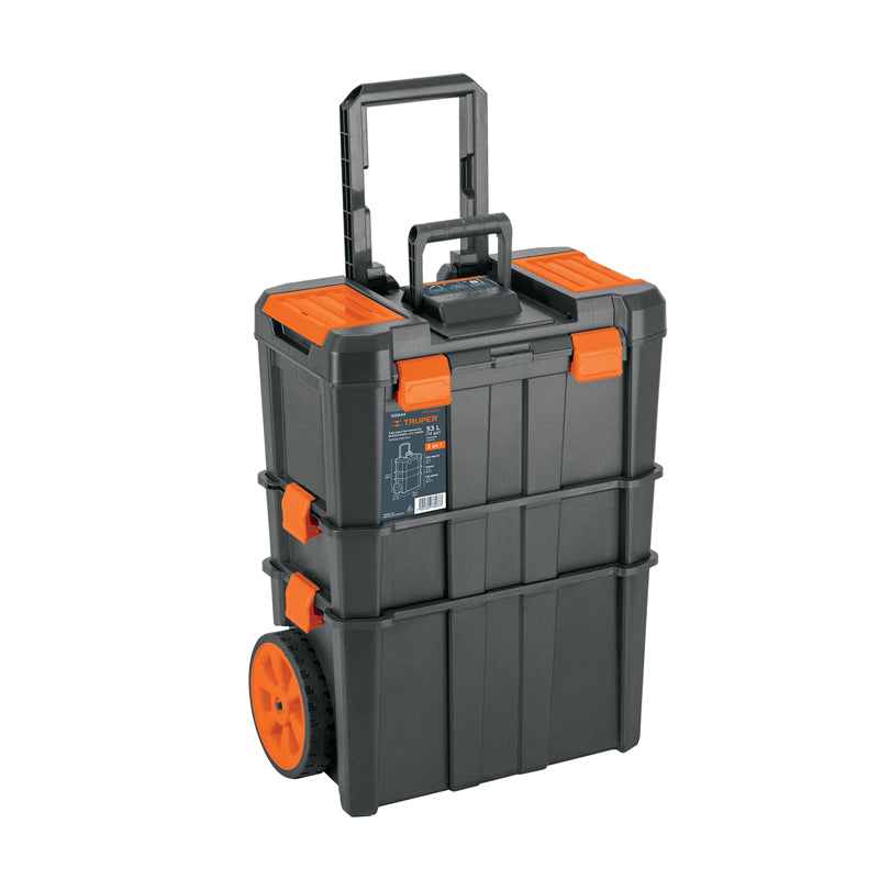 Caja herramientas 19" x 25" c/ruedas, 102644, Truper