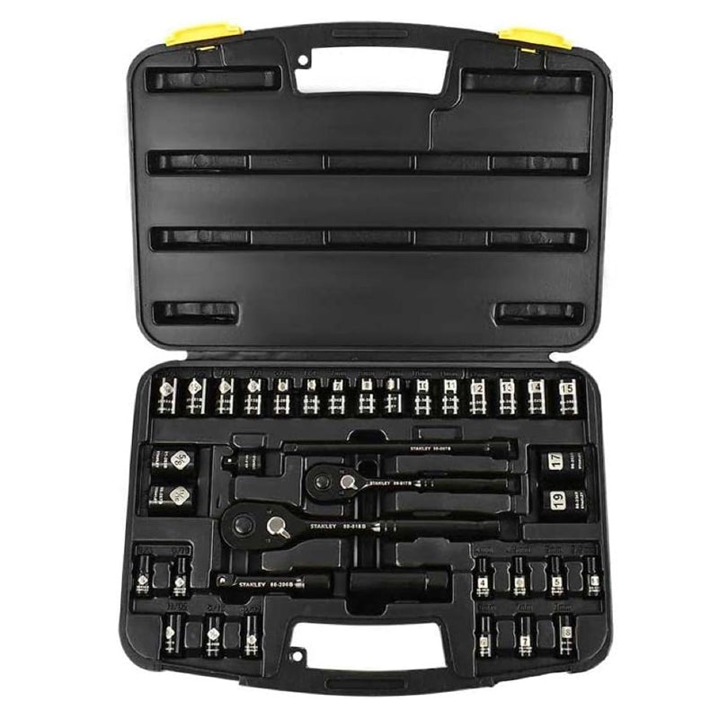 Juego herramientas 37 pz cromo negro, 87-320, Stanley