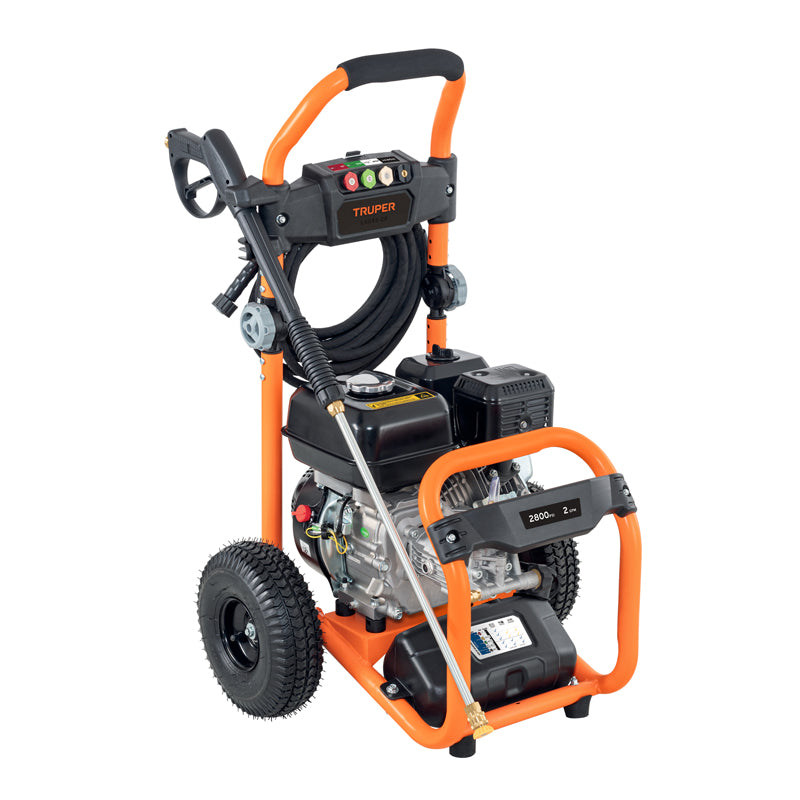 Hidrolavadora con motor a gasolina de 2,800 PSI, 103983 Truper LAGAS-28