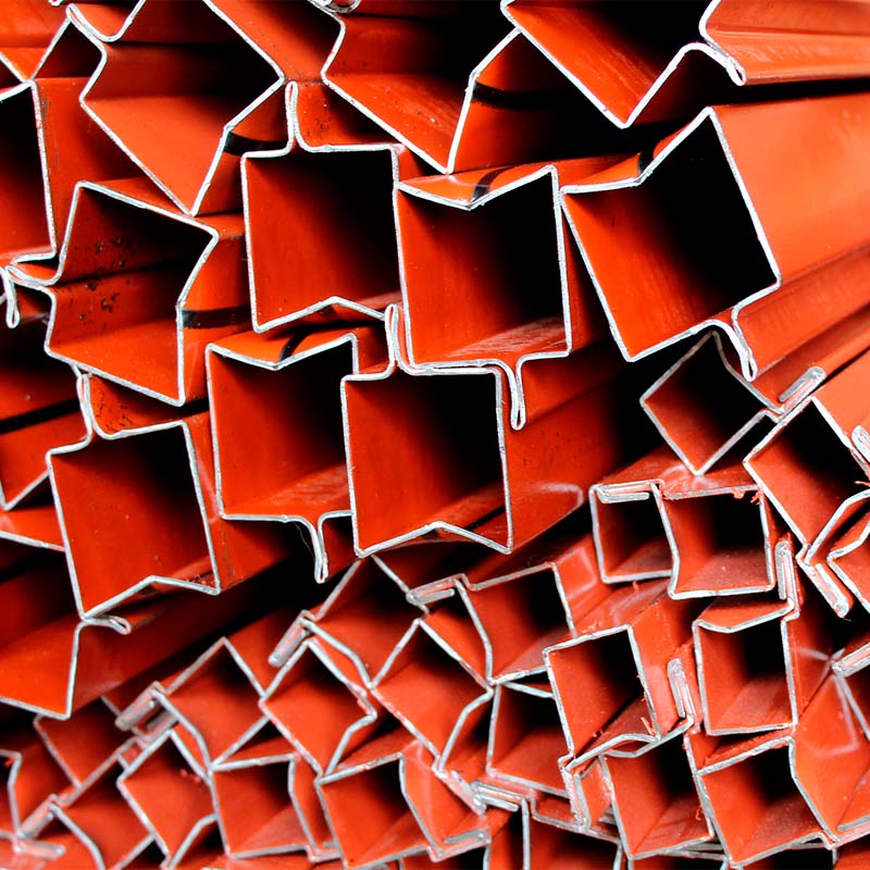Tubular chambrana 1" x 2" 103/219 c 18 pintado