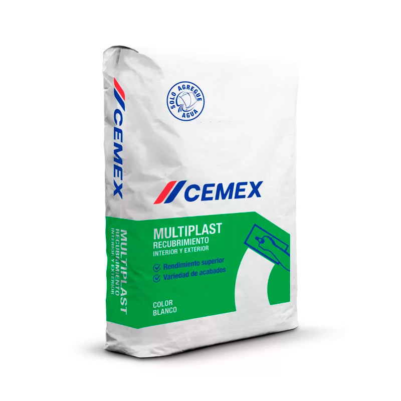 Multiplast recubrimiento de 25 kg, Cemex, S/M