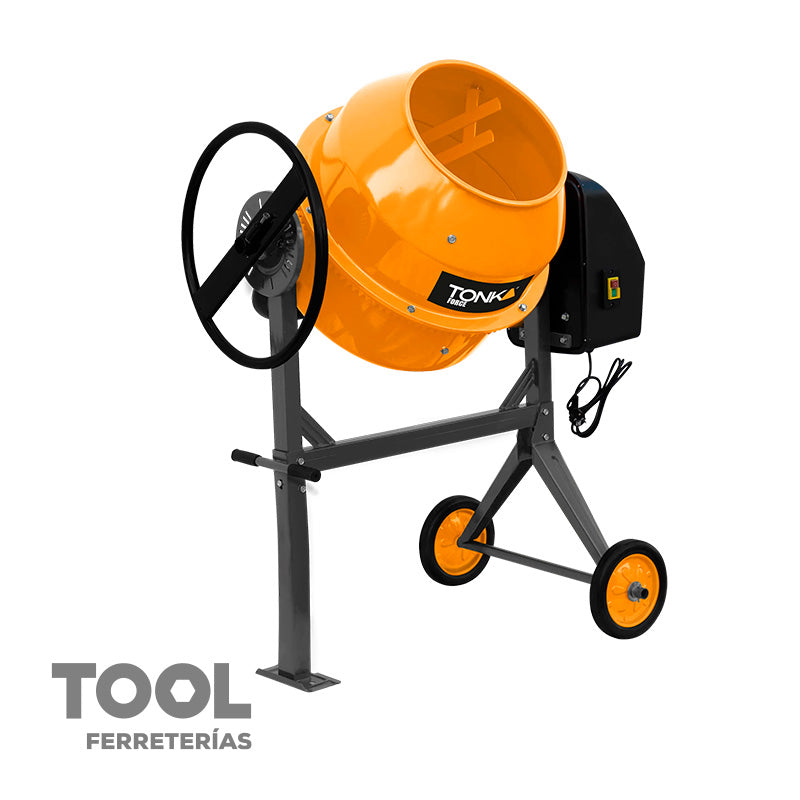 Revolvedora eléctrica para concreto de 2800RPM, con tambor de 160L, TONKA, TKA-RC900