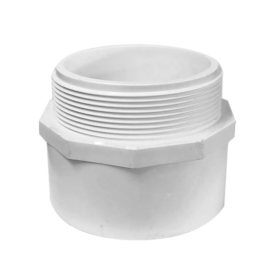 Adaptador De 50 X 50 Mm De Pvc Sanitario Para Conexión Galvanizada