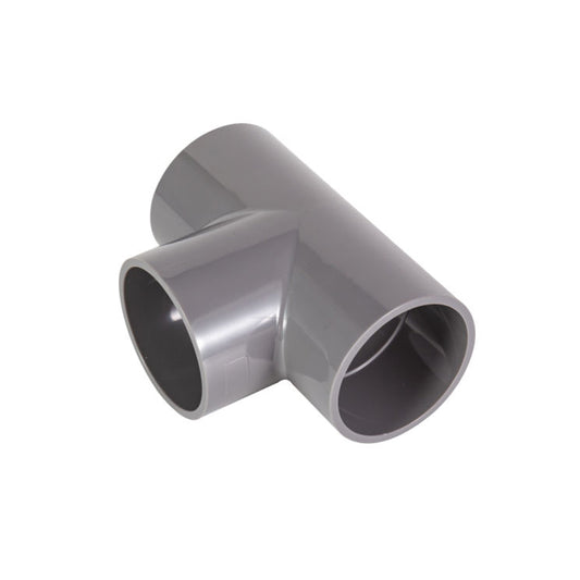Tee 1.1/2" De Pvc Hidráulico Para Cementar Cal. 80