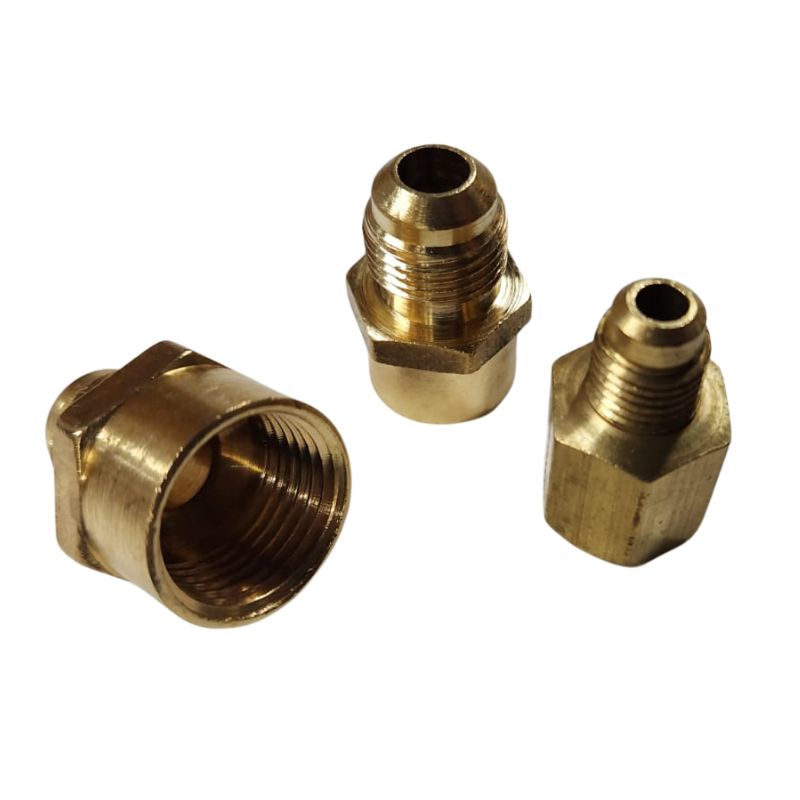 Niple Campana Bronce 3/8" Fler X 3/8" Npt, S/M, 46F-06-06