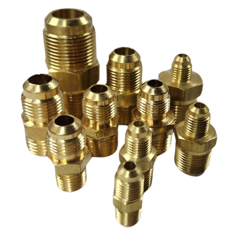Niple Terminal Bronce 3/8" Fler X 1/2" Npt,S/M, 48F-06-08