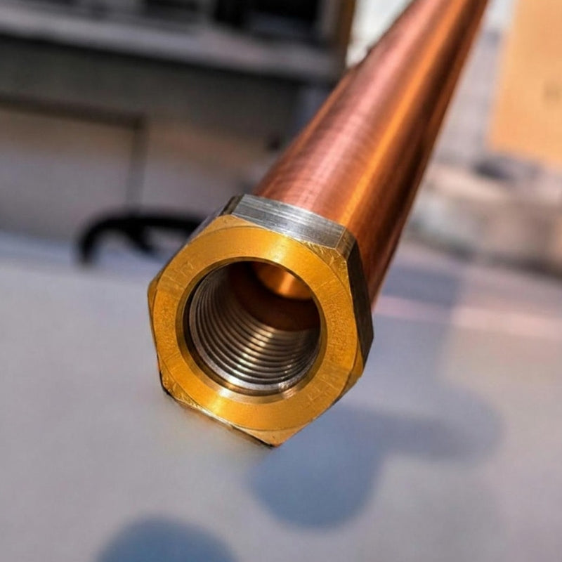 Reducción Bushing Bronce 1/2" X 1/4" Npt, S/M ,110-08-04