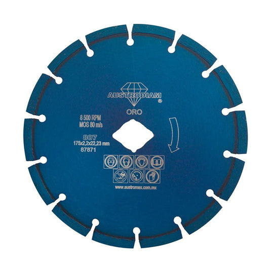 807 Disco Diam.180x2.2x22.2 Segment.Uso Gral Austr - Tool Ferreterías / Ferretodo - Herramientas y material de construcción.