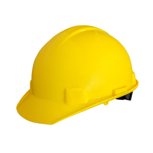 Casco Amarillo Matraca Suspensión Textil 6 Punto Ww 2017Amk