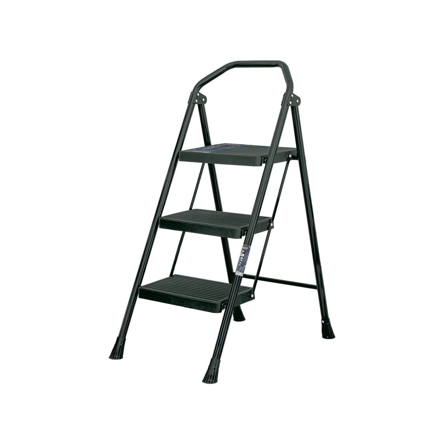 Escalera tubular plegable de 3 peldaños, 103143 Truper ESTU-3