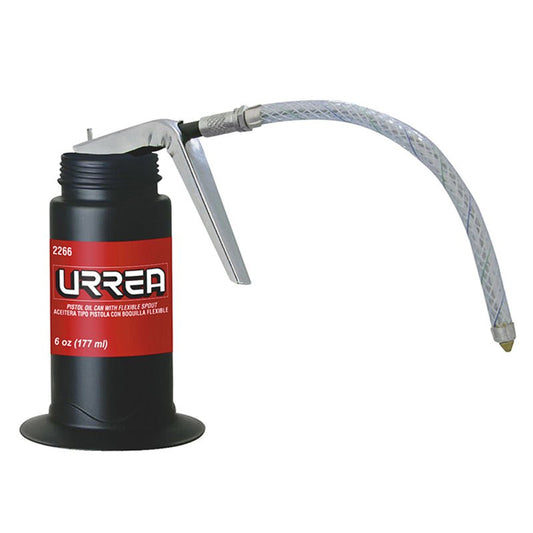 Aceitera flexible de 6 oz tipo pistola, 2266 Urrea - Tool Ferreterías / Ferretodo - Herramientas y material de construcción.