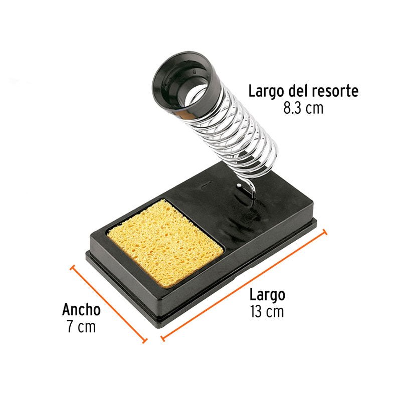 Base Para Cautín Tipo Lápiz Con Limpiador De Esponja, Truper - Tool Ferreterías / Ferretodo - Herramientas y material de construcción.