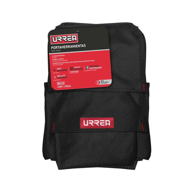Bn143 portah.poliester anti rayad.4 bolsillo urrea - Tool Ferreterías / Ferretodo - Herramientas y material de construcción.