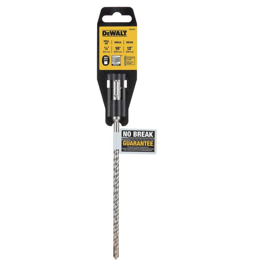 Broca Sds Plus Rock De 1/4" X 12" Dewalt Dw5420 - Tool Ferreterías / Ferretodo - Herramientas y material de construcción.