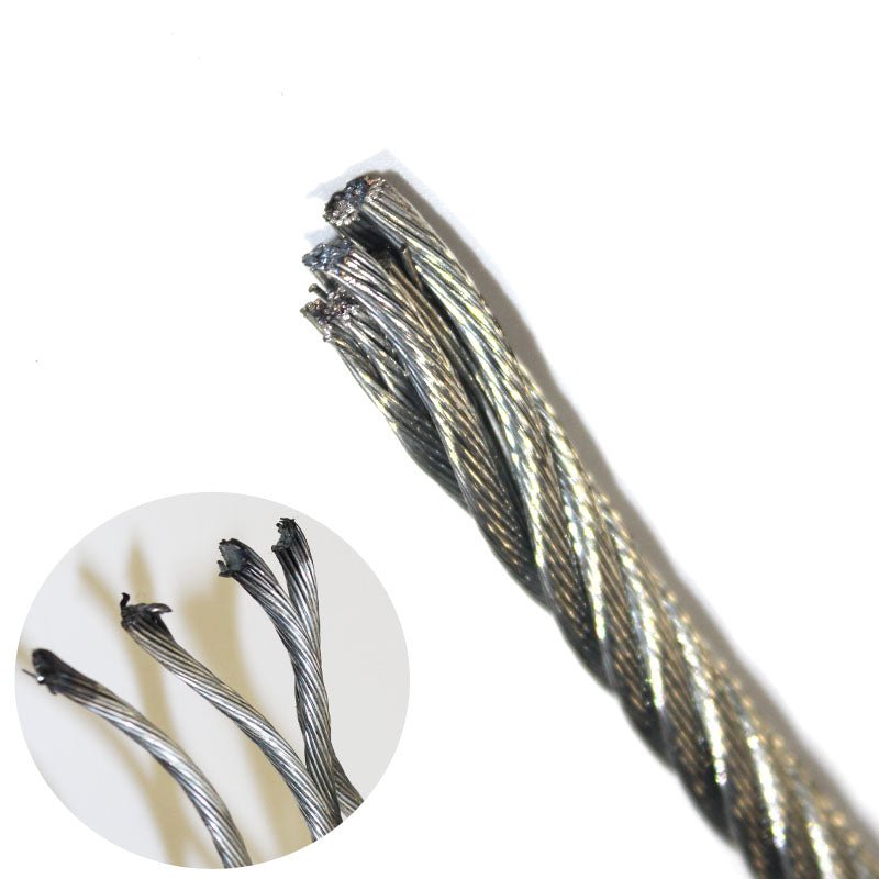 Cable De Acero Galvanizado Alma De Acero De 1/2" 6 X 19 - Tool Ferreterías / Ferretodo - Herramientas y material de construcción.