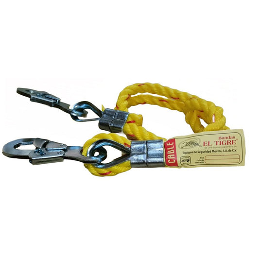 Cable De Seguridad De Polipropileno De 16 Mm, 200Pp16 Bandas El Tigre - Tool Ferreterías / Ferretodo - Herramientas y material de construcción.