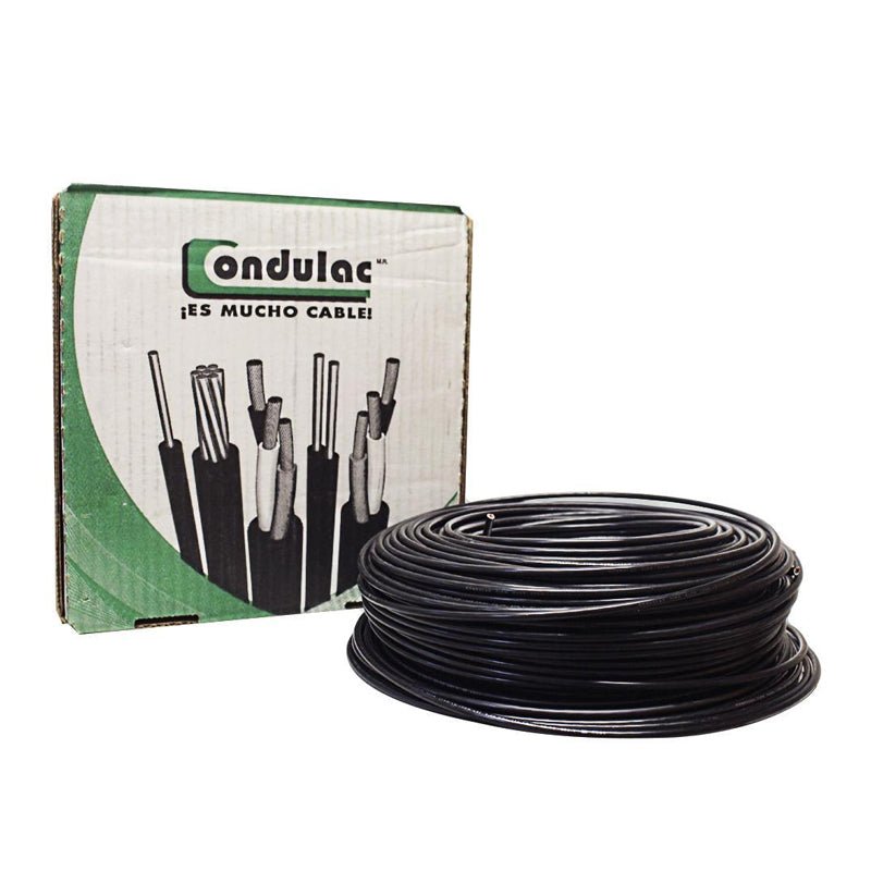 Cable luz thw c10 negro condulac*venta rollo 100mt - Tool Ferreterías / Ferretodo - Herramientas y material de construcción.