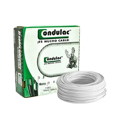 Cable luz thw c12 blanco condulac*venta rollo 100m - Tool Ferreterías / Ferretodo - Herramientas y material de construcción.