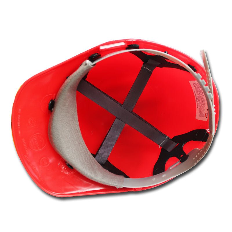 Casco De Seguridad Tipo I Clase E Rojo, Herhild - Tool Ferreterías / Ferretodo - Herramientas y material de construcción.