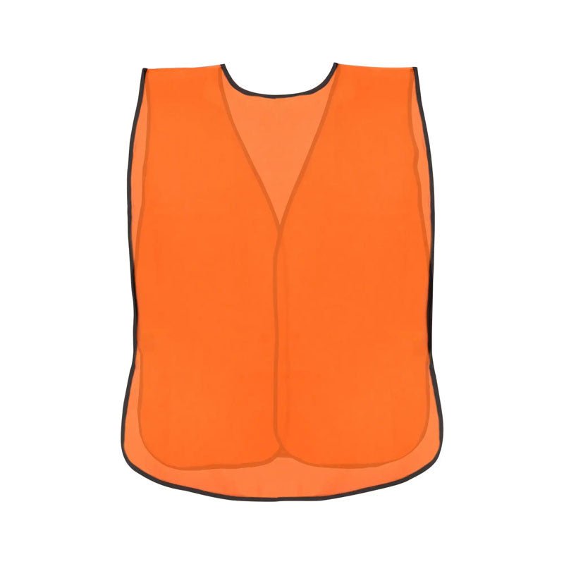 Chaleco de seguridad de malla de poliéster, naranja unitalla, 144172 Foy - Tool Ferreterías / Ferretodo - Herramientas y material de construcción.