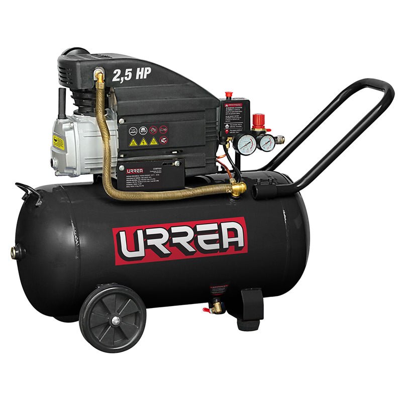 Compresor de 2.5 HP de 50 L, COMP850 Urrea - Tool Ferreterías / Ferretodo - Herramientas y material de construcción.