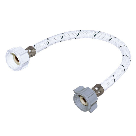 Conector Flexible De 1/2" X 1/2" X 35 Cm Para Sanitario De Vinilo Blanco Cvsba35 Coflex - Tool Ferreterías / Ferretodo - Herramientas y material de construcción.