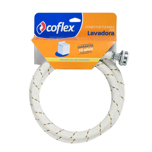 Conector Flexible Para Lavadora De 3/4" N.H. X 3/4" N.H. X 150 Cm De Vinilo Vwba150 Coflex - Tool Ferreterías / Ferretodo - Herramientas y material de construcción.