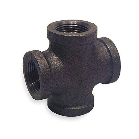 Cruz 3/4" Negra Roscada - Tool Ferreterías / Ferretodo - Herramientas y material de construcción.