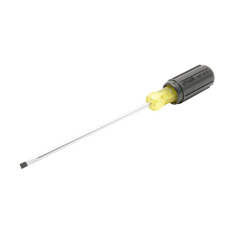 Destornillador Con Mango Cushion Grip, Punta Cabinet, Barra Redonda De 1/8" X 4", 9425 Urrea - Tool Ferreterías / Ferretodo - Herramientas y material de construcción.