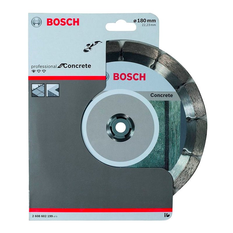 Disco Bosch Segmentado Std Concrete 180 Mm - Tool Ferreterías / Ferretodo - Herramientas y material de construcción.