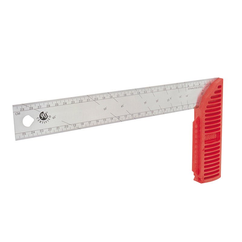 Escuadra Carpintero Mango De Plástico 10" 800310 Urrea - Tool Ferreterías / Ferretodo - Herramientas y material de construcción.