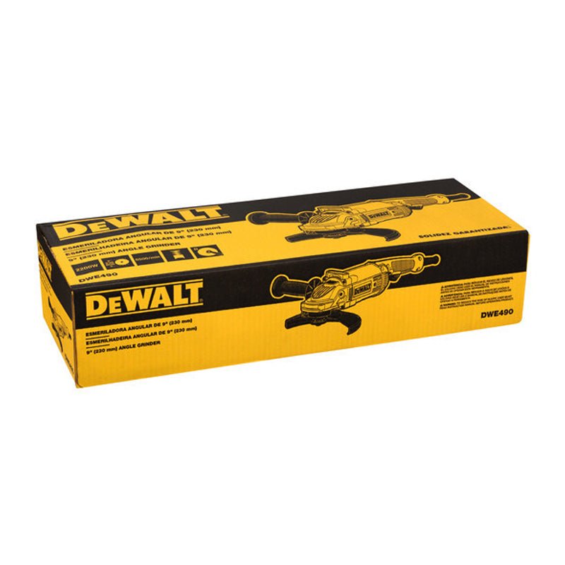 Esmeriladora De 9" De 2200 W Dewalt Dwe490B3 - Tool Ferreterías / Ferretodo - Herramientas y material de construcción.