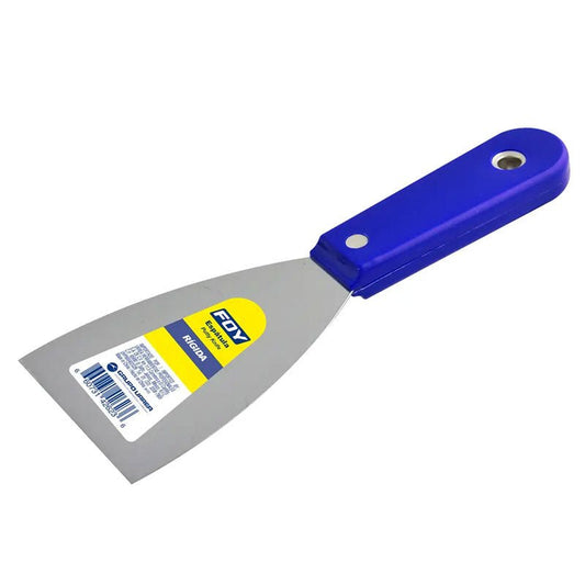 Espátula rígida con mango plástico de 3", 142624 Foy - Tool Ferreterías / Ferretodo - Herramientas y material de construcción.