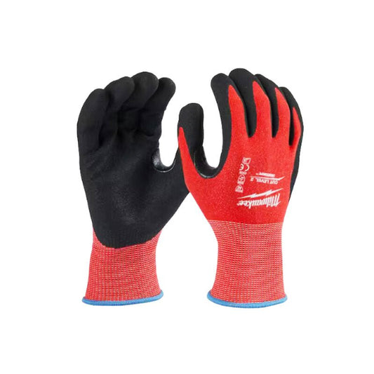 Guantes bañados en nitrilo anticorte nivel 2, talla chica, 48 22 8925 Milwaukee - Tool Ferreterías / Ferretodo - Herramientas y material de construcción.