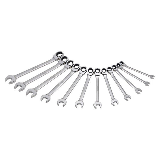 Juego de 12 llaves de matraca spline métricas, JLMC12M Urrea - Tool Ferreterías / Ferretodo - Herramientas y material de construcción.