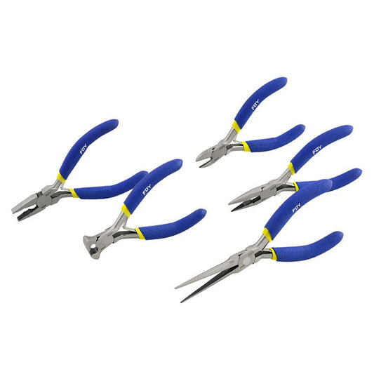 Juego de 5 mini pinzas de 5", 142041 Foy - Tool Ferreterías / Ferretodo - Herramientas y material de construcción.